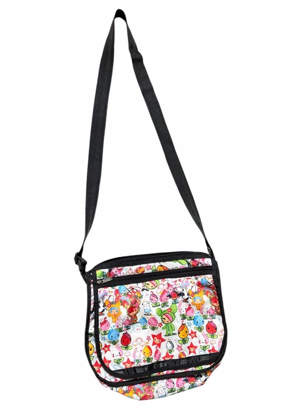 Tokidoki x LeSportsac Vintage Character Print Crossbody Messenger Bag